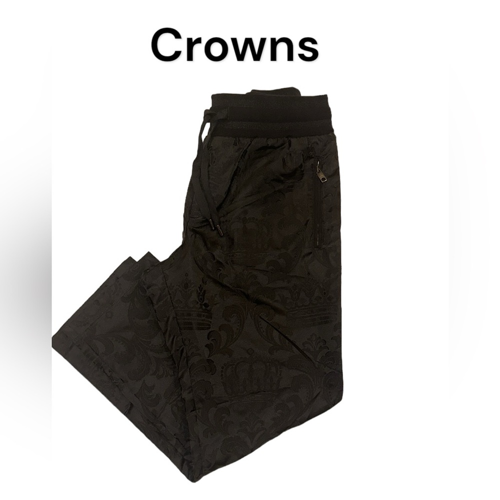 Dolce & Gabbana mens joggers pants crowns fleurs size 54